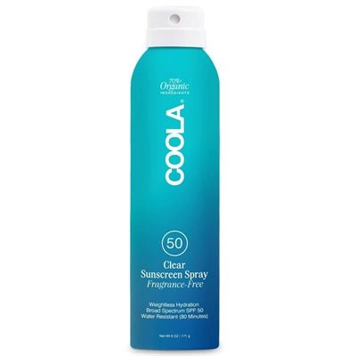 Coola Organic Sun Spray SPF 50 Classic Body - Fragrance Free